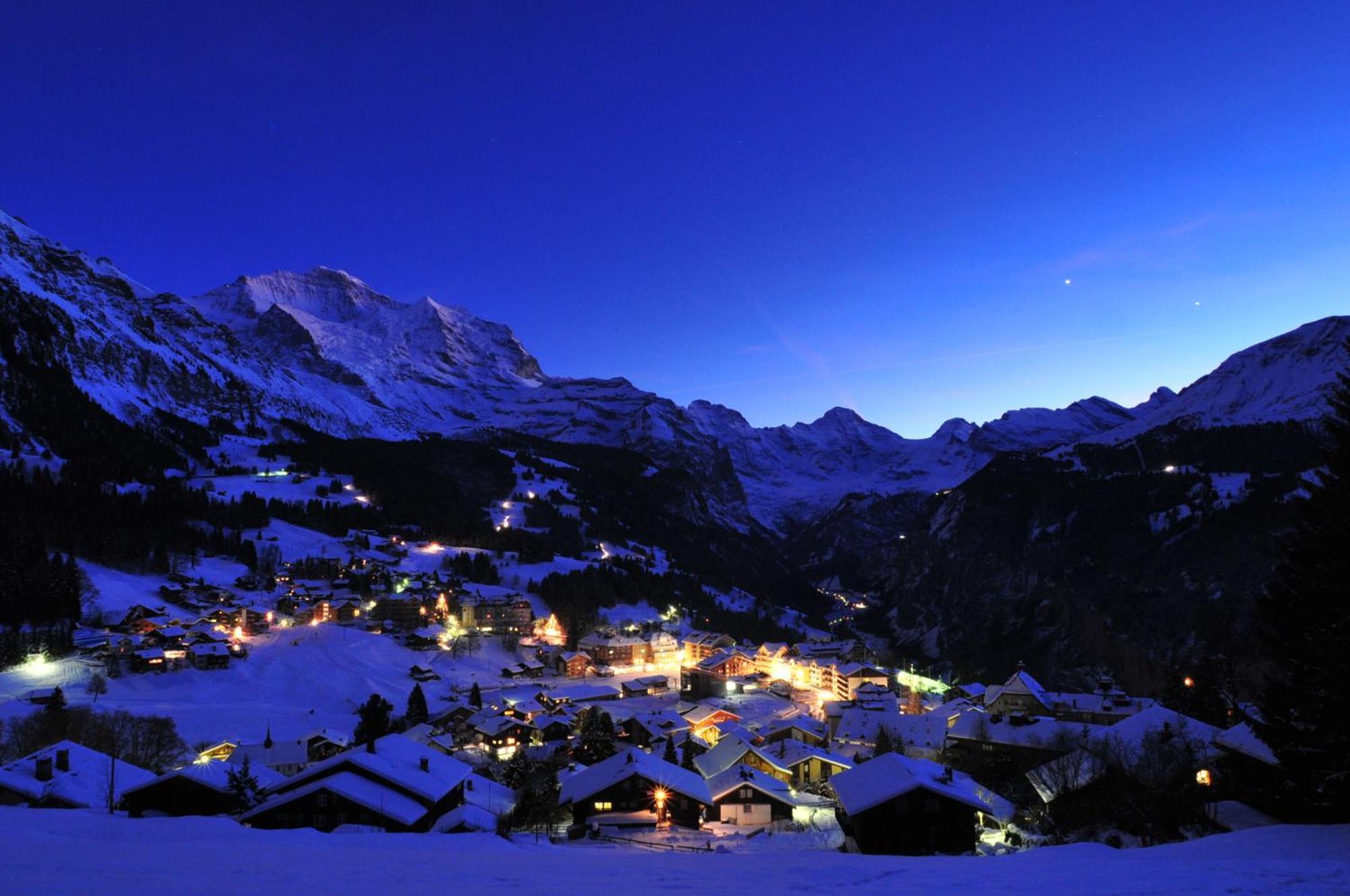 Chalet Alpina Gyger Wengen Exterior photo