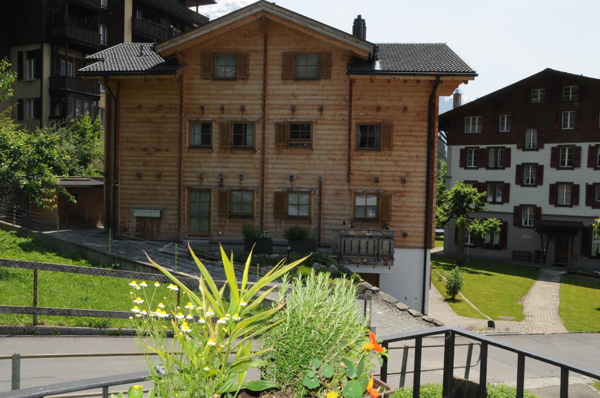 Chalet Alpina Gyger Wengen Exterior photo