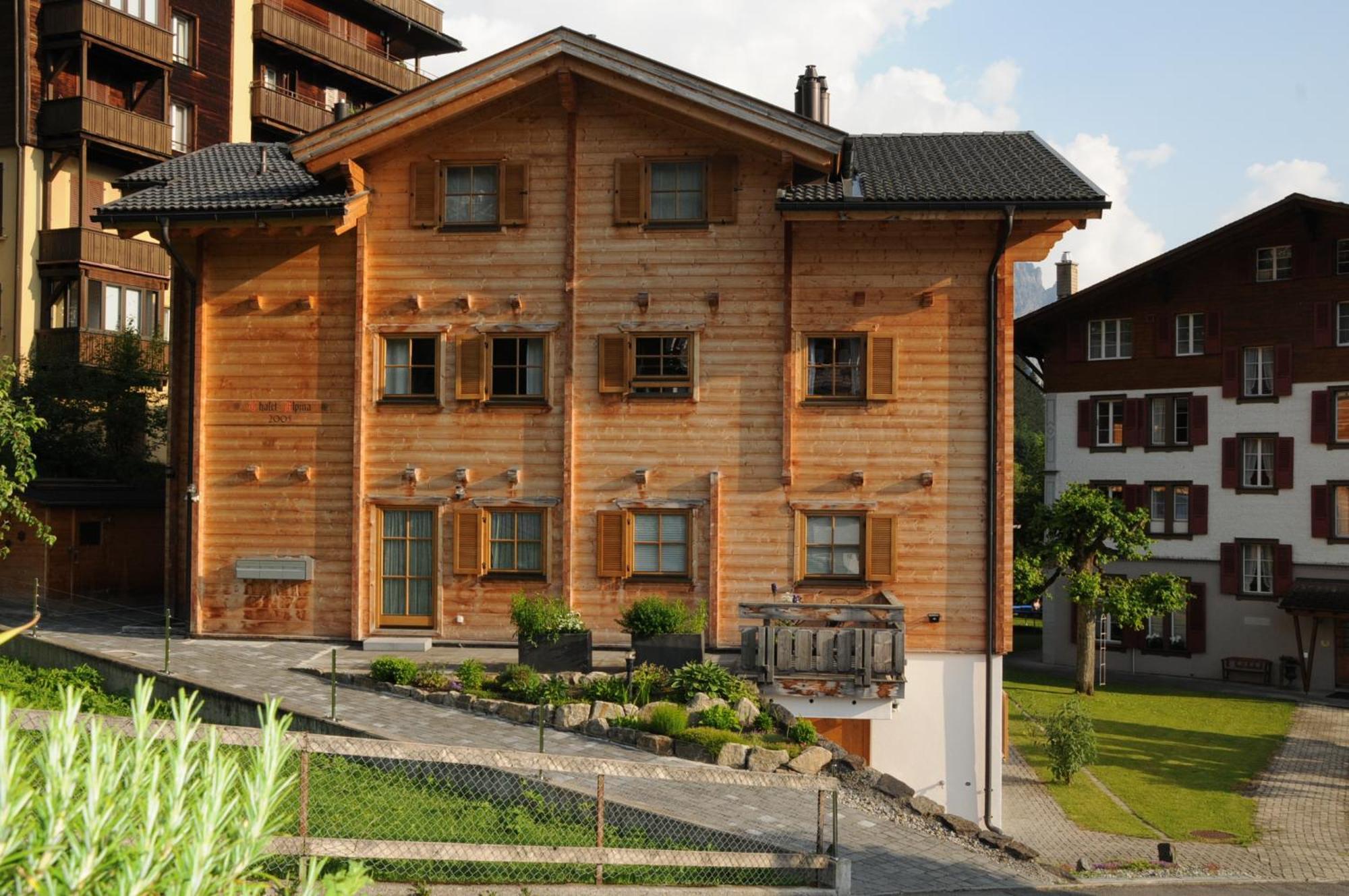 Chalet Alpina Gyger Wengen Exterior photo